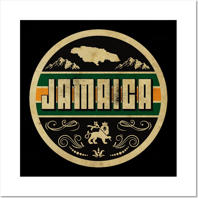 Jamaica is Rasta Wall Art by CTShirts